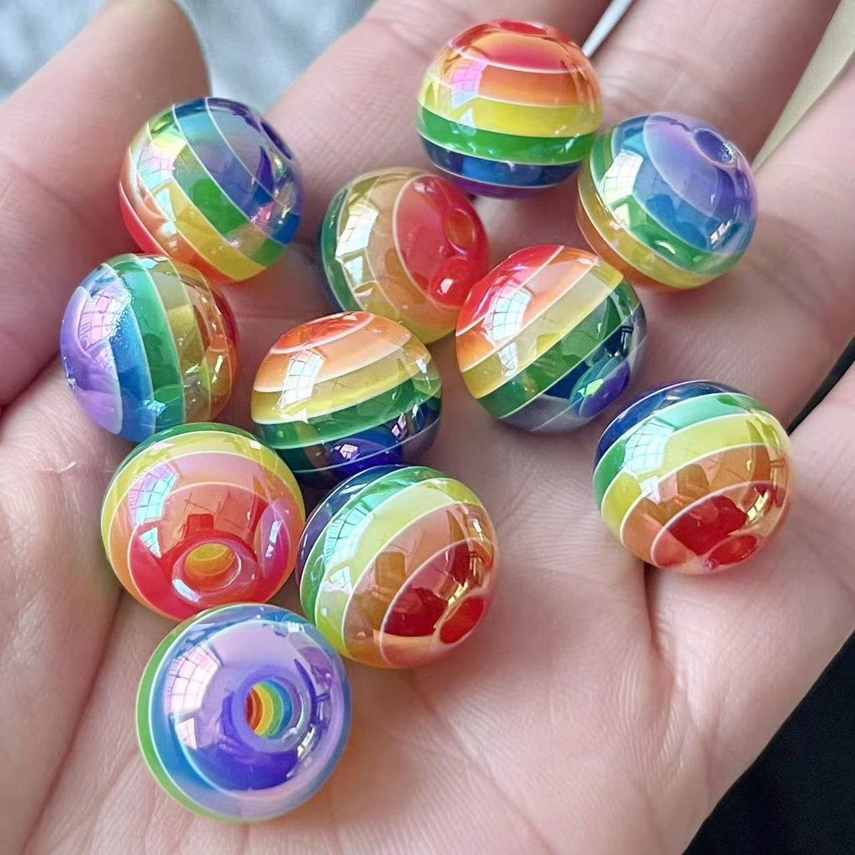 DIY acrylic beads